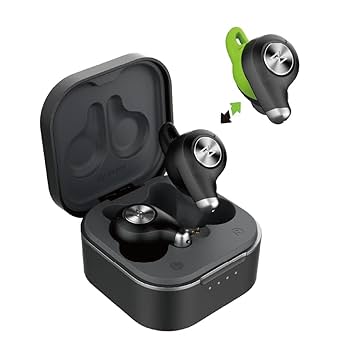 AVIOT TE-D01v ブラック ワイヤレスイヤホン ノイズキャンセリング AVIOT、ノイキャン性能を高めたコンパクトな完全ワイヤレス